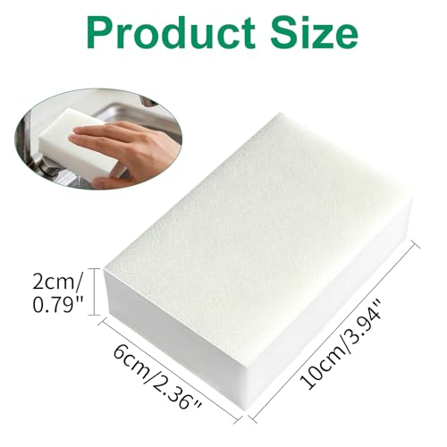 Magic Sponges Cleaning Eraser, 50 Pack Scrub Sponge, Sponges Kitchen