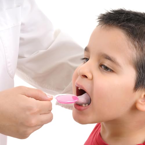 VOSAREA 50pcs Tongue Cover And Tongue Protector, Disposable Plastic Taste Shield Sleeve for Chinese Medicine Bitter Flavor Blocker