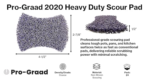 2020 Scouring Pad, 2.8” x 4.5”, 24 Pack