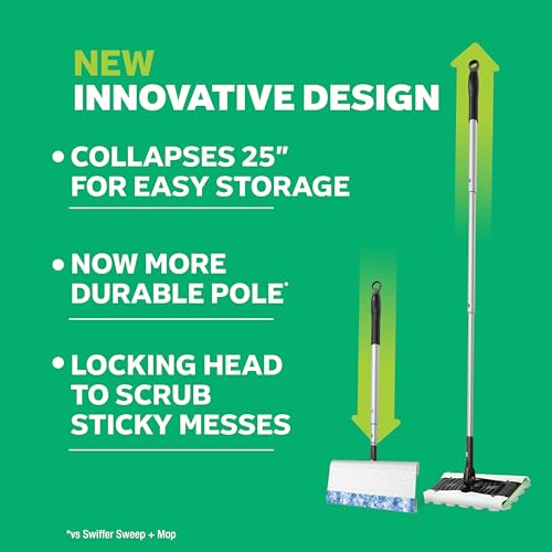 Swiffer Mop & Go Deluxe 2-in-1 Multi-Surface Kit for Floor Cleaning - style: Sweep & Mop Deluxe