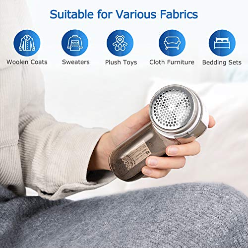 BEAUTURAL Steamer for Clothes and Fabric Shaver