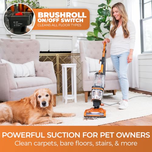 Kenmore Featherlite Lift-Up Bagless Upright Vacuum - color: Orange