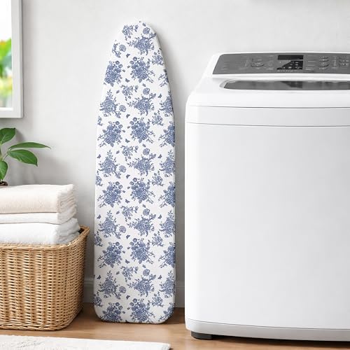 Ironing Board Covers and Pad 54x15 Scorch and Stain Resistant Ironing Pad - color: Flowers