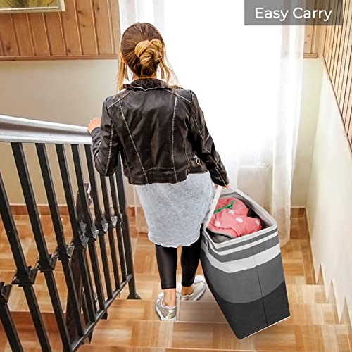 HomeHacks Laundry Basket Hamper, 3‑Pack 75L Collapsible Clothes Storage - size: 75L