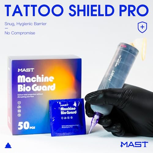 Mast Tattoo Ultra-Thin Rubber Tattoo Machine Covers Second-Skin Fit
