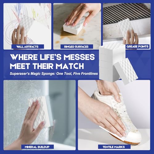 Tex-10 Melamine Magic Sponge Eraser, HD-Weave, 10-Pack - size: HD-Weave 10-Pack