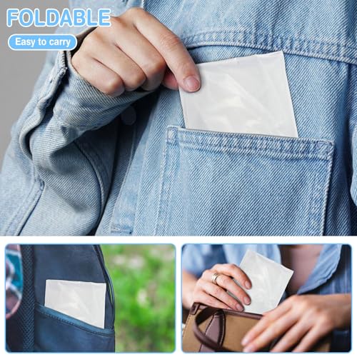 20Pcs(10 pairs) Thickened Waterproof Shoe Covers for Rain, Clear Rain Shoe Covers, One Size Fits Most - color: Clear, size: 10P L Adults