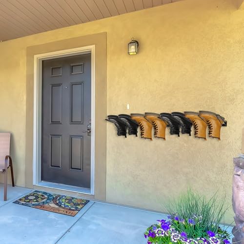4 Pack Boot Rack Wader Hangers Wall Mount Holds 8 Pairs