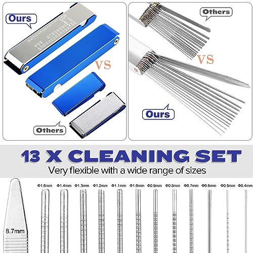 Valchoose Carburetor Cleaning Kit, Torch Tip Cleaner,2 Sets - style: 2 set