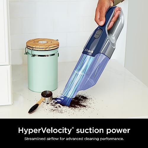 Shark Cyclone PET Handheld Vacuum, Navy Blue/Grey, CH701 - color: Blue