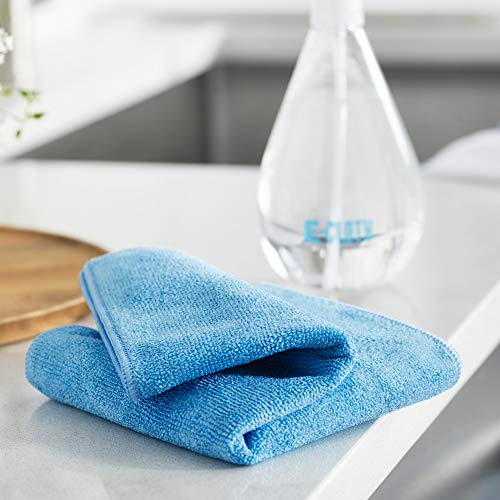 E-Cloth Microfiber Cloth, World's Leading Premium Microfiber Cleaning Cloth, Twice as Durable as Competition, 1 Year Guarantee, Ideal for Kitchen, Countertops, Sinks, and Bathrooms, Gray, 4 Pack - color: Grey - 4 Pack, size: New Version
