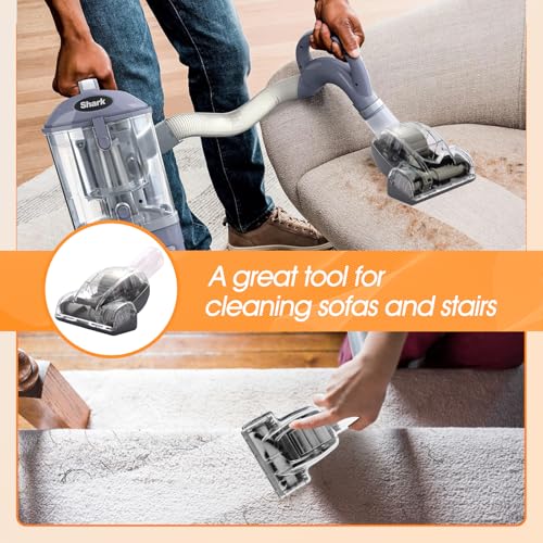Upgraded Vacuum Pet Hair Power Brush Tool Attachment Compatible With Shark LA300 LA301 LA502 LA492 LA802 LA742 NV151 NV750 NV650 HV300 HV320 HV322 LA500 Vacuum Replacement Parts Black