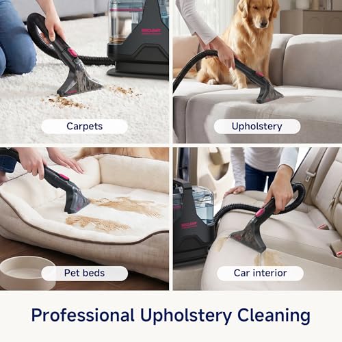 WECLEAN C3 Portable Carpet Cleaner - color: Blackpink