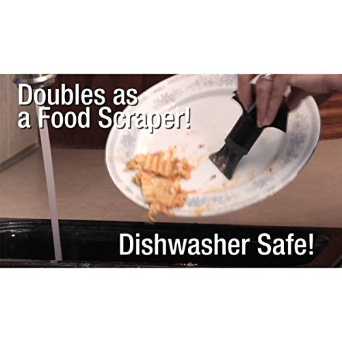 DANCO Disposal Genie Garbage Disposal Strainer | Kitchen Sink Drain Splash Guard | Food Scraper | Black (10450) - color: Black1A, size: 1 Pack