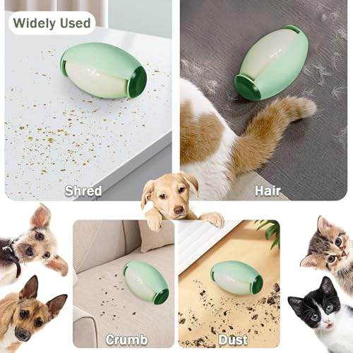 Consss Washable Reusable Lint Roller for Clothes, Lint Rollers for Pet Hair Extra Sticky, Dog Cat Pet Hair Remover for Clothes, Portable Travel Sticky Rollers for Dust Lint Hair