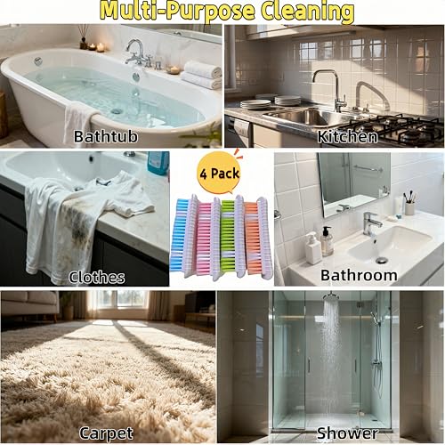 Scrub Brush Heavy Duty Scrub Brushes Scrubbing Cleaning Brush Set