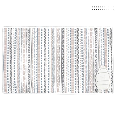 Encasa XO Ironing Mat, Heat Resistant Pad 48"x28" Aztec - color: Aztec, size: Large