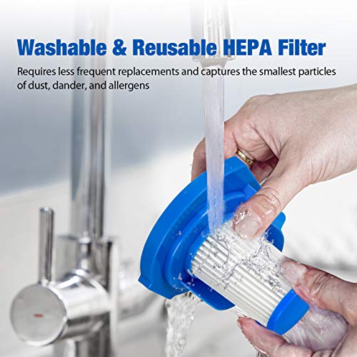 Vacmaster 239096 2-Pack Washable Filters For Stick Vacuum VSJ01.01