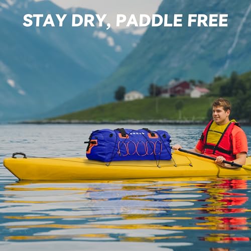 HEETA Waterproof Duffel Bag Travel Motorcycle Dry Bag Backpack 60L/80L/110L - color: Navy Blue, size: 80L
