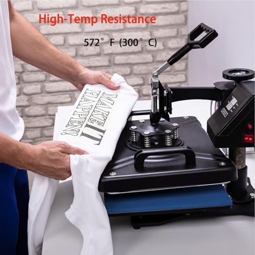LGIB Silicone Heat Press Mat 15x12 Inch, Heat Resistant & Fireproof, Double Sided Washable Heat Press Pad for Vinyl Ironing HTV Transfer Sublimation & Crafting Projects,Blue - color: blue, size: 15*12 in
