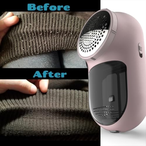 Rechargeable Fabric Shaver, Magictec Lint Remover Sweater Defuzzer Lints Fuzzs Pills Pilling Trimmer for Clothes and Furniture -Battery Operated (Donut) - color: Donut