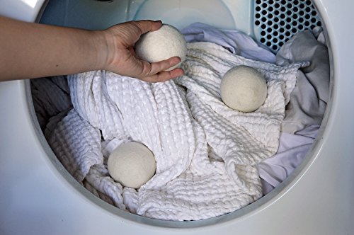 EcoLogical Reusable Wool Dryer Balls, 4 Count