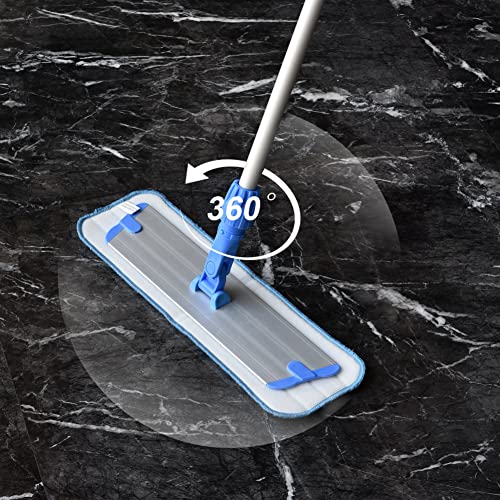 Layers 18 Inch Microfiber Mop for Floor Cleaning with 3 Washable Mop Pads