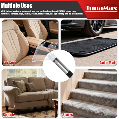 TunaMax Universal Work with All Shop Vacs Clear Extractor Attachment - size: Large