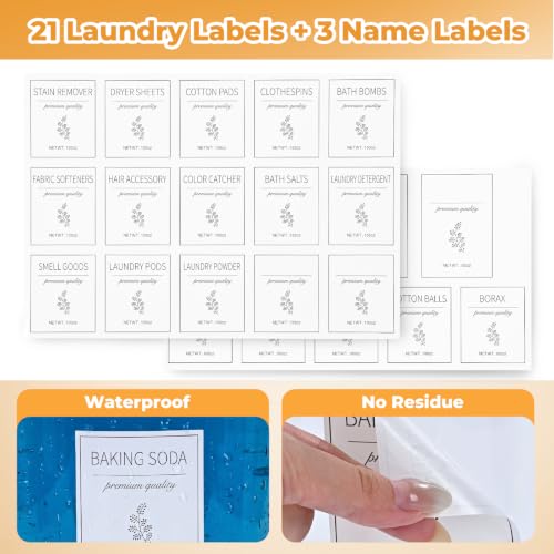 Acrylic Laundry Pod Containers and Dryer Sheet Holder & Glass Laundry Detergent Dispenser with Handle, Labels, and Spoons, for Laundry Room Organization and Storage (4 Pack, Brown) - color: Brown