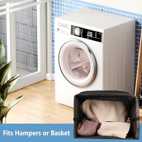 4 Pcs Laundry Bags Mesh Wash Bags 23.6 x 35 In Large Laundry Drawstring Bag