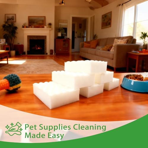 Magic Sponge Eraser 2X Density Melamine Foam Cleaning Water-Activated (10)