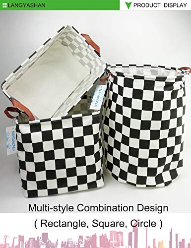 Round Laundry Basket Collapsible Boys Nursery Car Hamper Racing Flag - color: Football