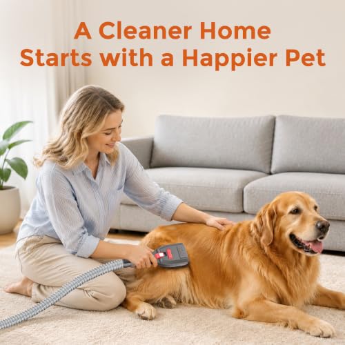 Dog Hair Grooming Brush Compatible with Bissell Shark Corded Vacuums
