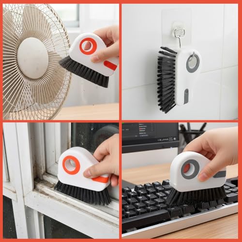Window Track Cleaner Tool, 2 in 1 Groove Window Sill Cleaner Tool