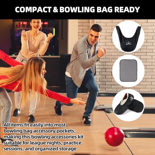 TonGass Bowling Accessory Combo Set, Ideal for Travel & Competitions