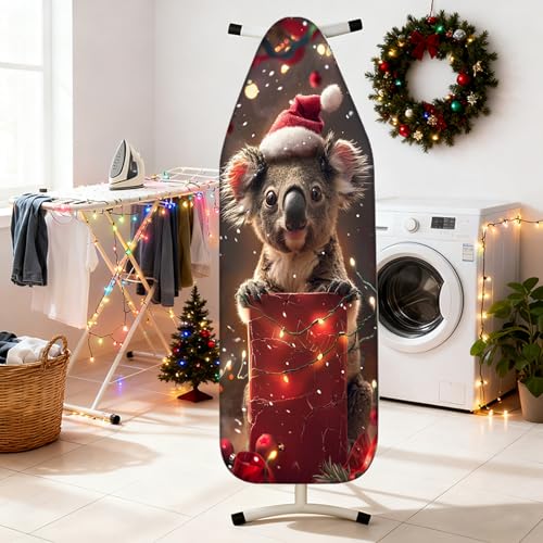 Nuxovilar Winter Koala Ironing Board Cover 15x54 Inches Polyester - color: Yzx02149