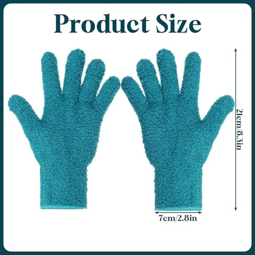 Nogeqi Microfiber Gloves for Plants, Reusable Plant Dusting Gloves