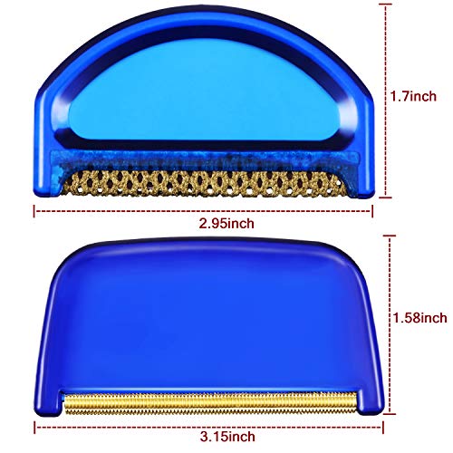 Boao 4 Pieces Sweater Combs to Remove Pilling Sweater Defuzzer,Retro Luxury - style: Retro Luxury