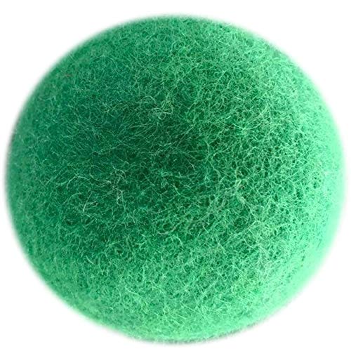 Woolzies Wool Dryer Balls Organic Big Wool Spheres Best Fabric Softener | 6-Pack XL Dryer Balls for Laundry is Made with New Zealand Wool | Use Laundry Balls for Dryer with Essential Oils (Green) - color: Green