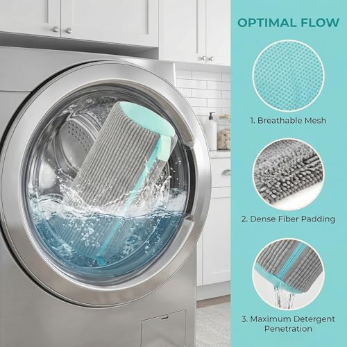 2 Pack Shoe Bag for Washing Machine - Shoe Washing Machine Bags & Drying Racks, Reusable Shoe Laundry Bag With Self-Locking Zipper, Fits All Shoes, 360°Deep Cleaning (Gray) - color: Gray