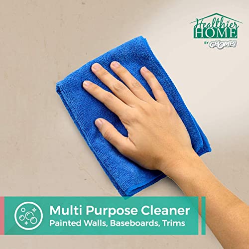 CHOMP! Painted Wall Cleaner Spray, Multipurpose for Walls, Ceilings, and Baseboards, Removes Dirt, Dust, Odor, Stains, Healthier Home 5-Minute CleanWalls 4-in-1, 32 Ounces (Eucalyptus Tranquility) - size: 32 Fl Oz (Pack of 1)