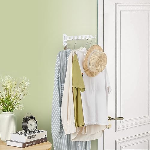 JOOM Laundry Drying Rack Wall Mounted Clothes Drying Rack Clothes Hanger Grey - color: Gray, size: one pack