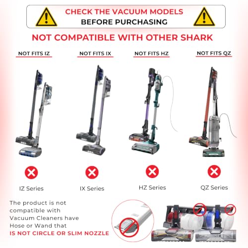 Vacuum Attachments Compatible with Shark Navigator NV360 NV350 NV500, Rocket HV300 HV301 HV371 HV372 – Hard Floor Attachment, Soft Dust Brush & Upholstery Tool for Furniture Cleaning - style: V-Complete Cleaning Kit