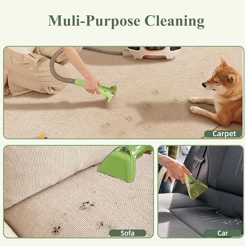 2-Pack Tough Stain Brush Tool Replacement Part for Bissell Little-Green Upright & Portable Carpet Cleaner, Compatible with 1400B, 1425, 1400, 1400W Models & More