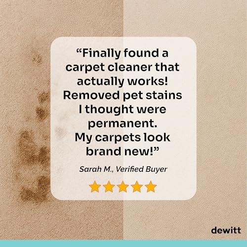DeWitt Spot Genie Pro Portable Carpet Cleaner Machine