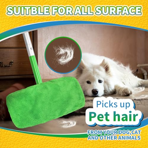 Reusable Microfiber Mop Pads for Swiffer Sweeper Mop, 5 Pack - color: M-green 5p Mop Pads