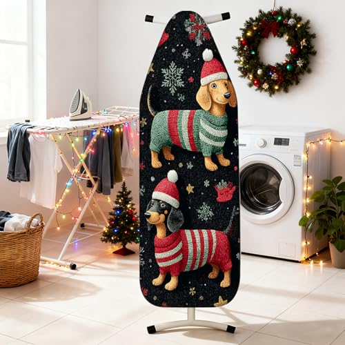 Nuxovilar Winter Dogs Sweaters Ironing Board Cover 15x54 Polyester - color: Yhd10331