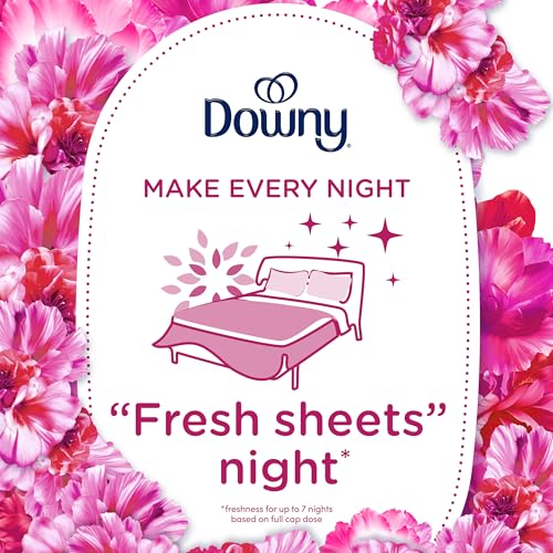 Downy Soft, 2 in 1 Soft and Fresh Liquid Fabric Softener, April Fresh, 44 fl oz, 60 Loads, Fabric Conditioner Liquid Provides Softness and Freshness for Fabrics - size: 44 Fl Oz (Pack of 1)