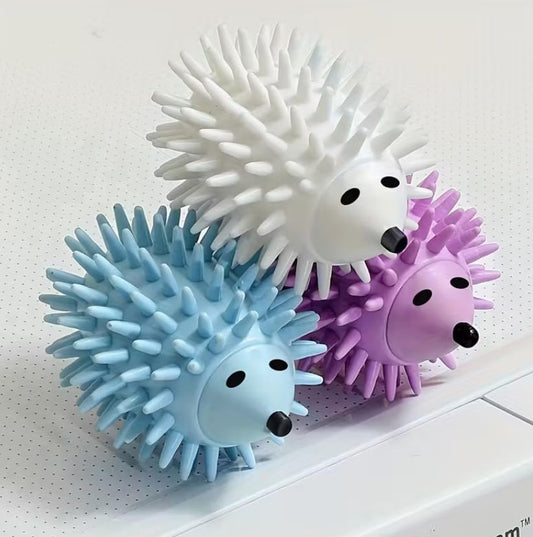 2Pcs Reusable Hedgehog Ornaments Cute Anti-Tangle Laundry Helper