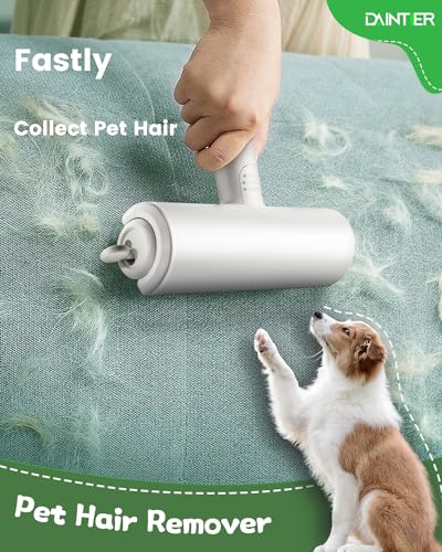 Pet Hair Remover,DAINTIER Reusable Removal Tool Lint Roller for Cat and Dog